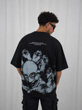 “Void Guardian Oversized Graphic T-Shirt”