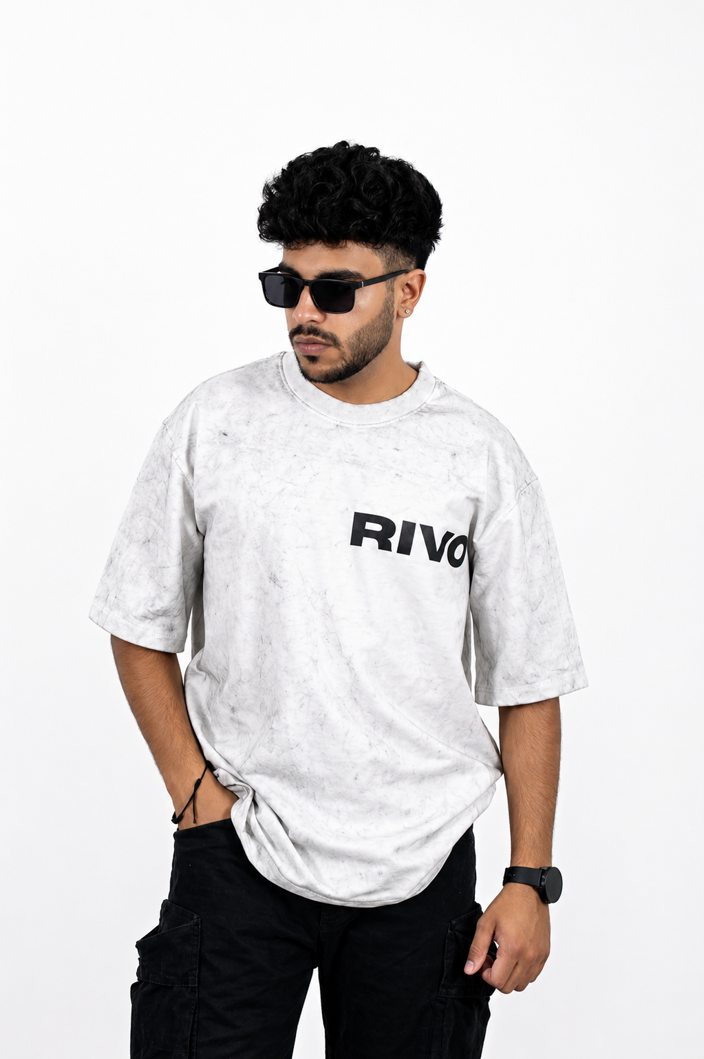 Frost Fade Oversized Tee