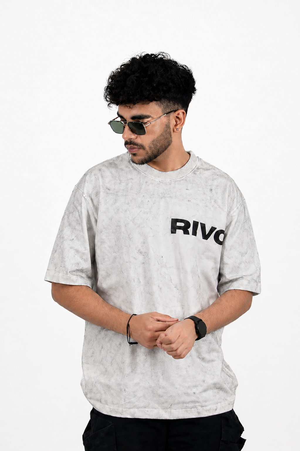 Frost Fade Oversized Tee
