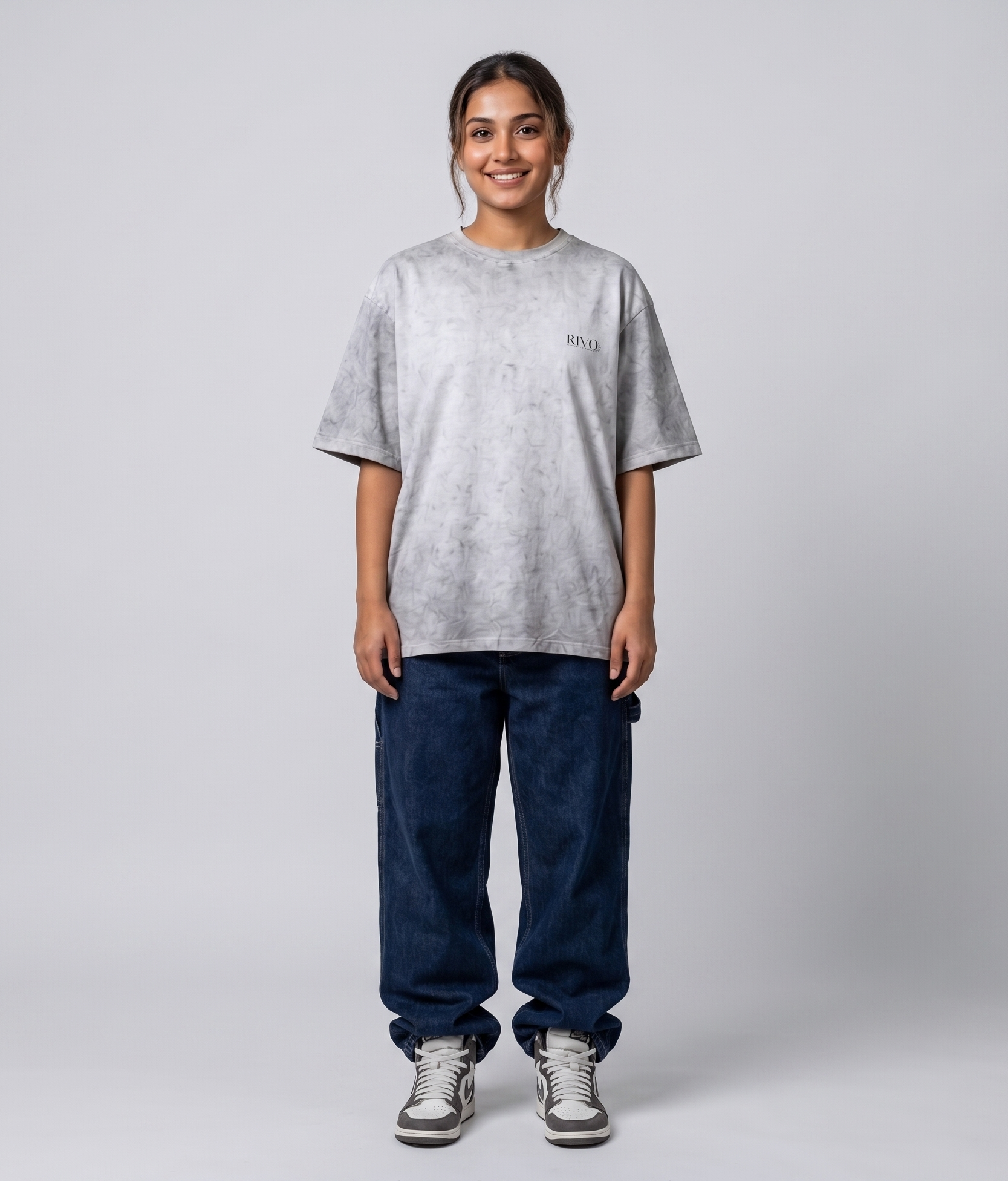Frost Fade Oversized Tee